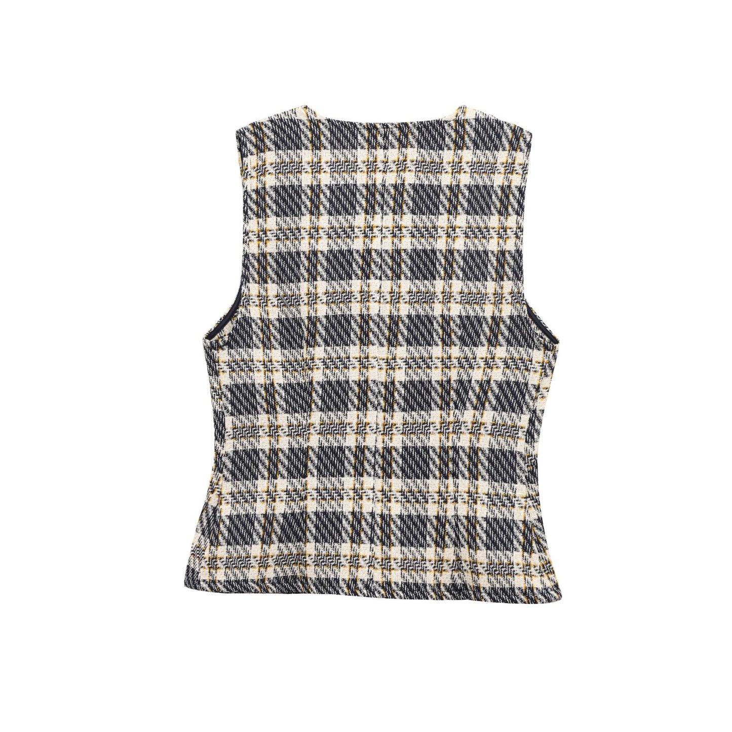 Women's Clothing Plaid Tank Top + Short Skirt