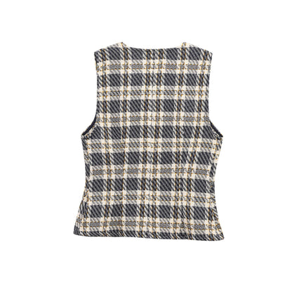 Women's Clothing Plaid Tank Top + Short Skirt