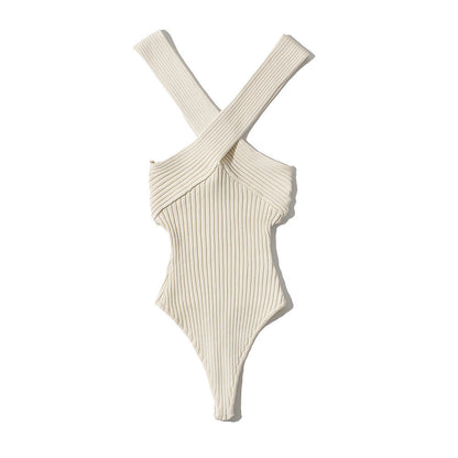 Hollow out backless jumpsuit for women
