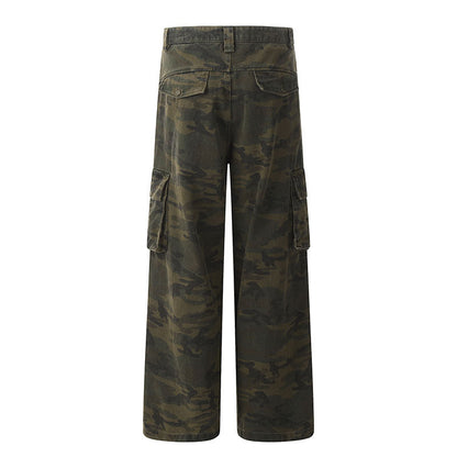Camouflage casual pants for men and women