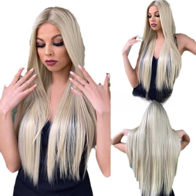 Lace Front Long Straight Wig