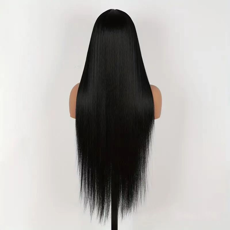 Lace synthetic fiber high-temperature hairpiece