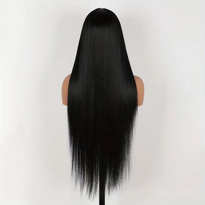 Lace synthetic fiber high-temperature hairpiece