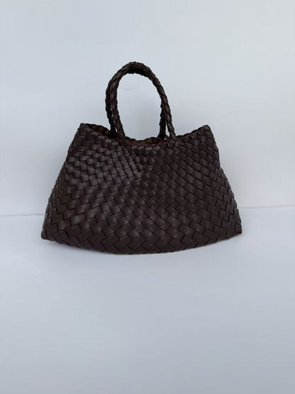 Niche Design Light Luxury Simple Handbag Woven Vegetable Basket