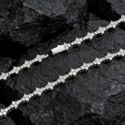 Hip Hop Cross Zircon Bracelet