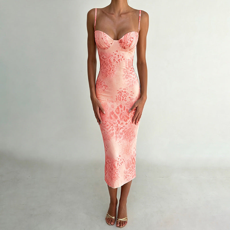Womens Spaghetti Strap Slip Dress