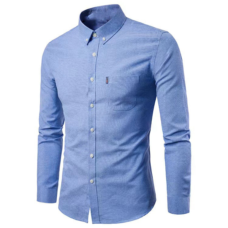 Mens Oxford Long Sleeve Shirt