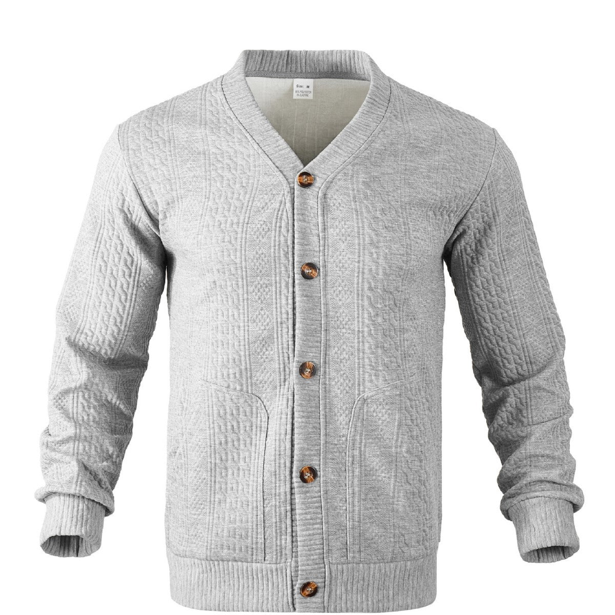 V-Neck Cardigan Jacket