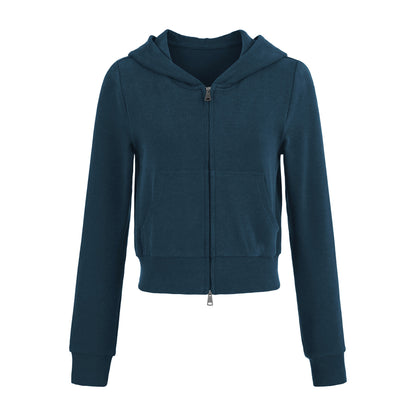 Women's Hooded Sweatshirt and Drawstring Pants Set