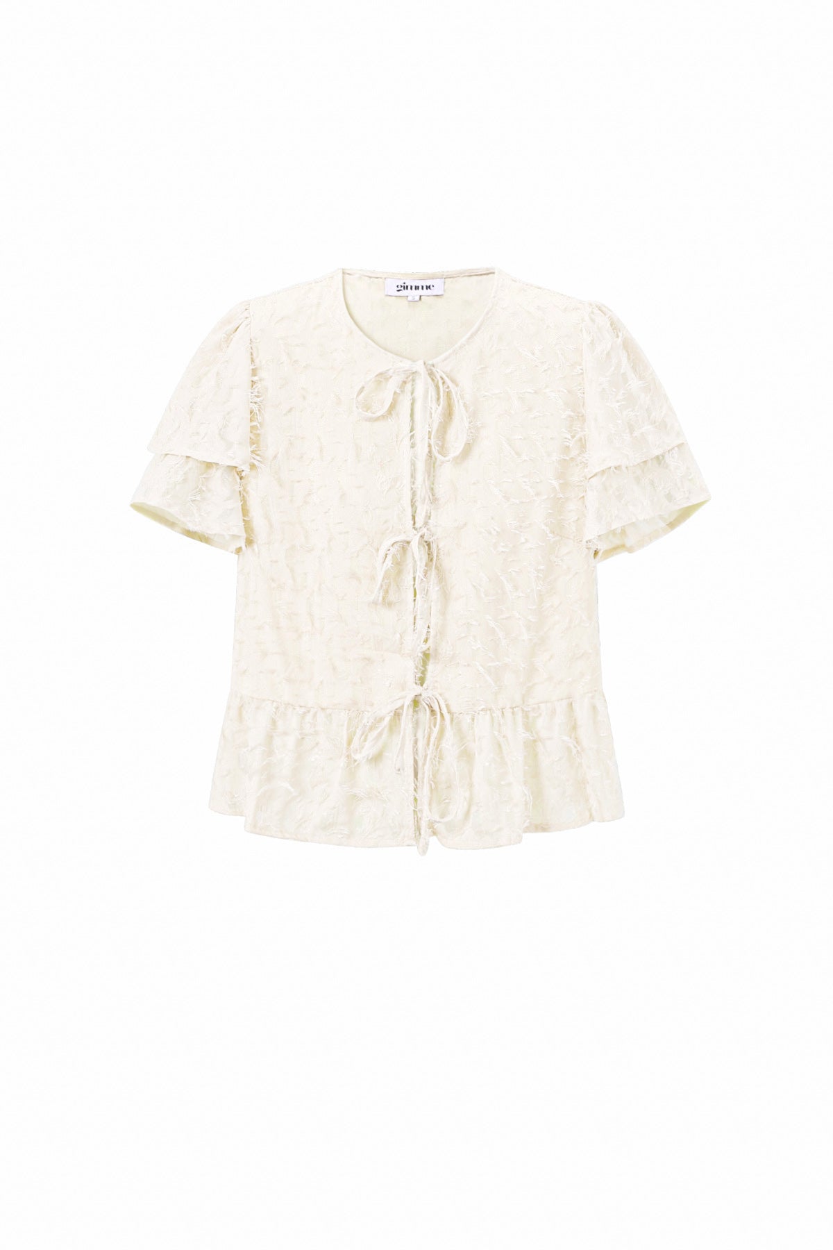 Tops met korte mouwen Effen kleur Elegant Lente/Zomer