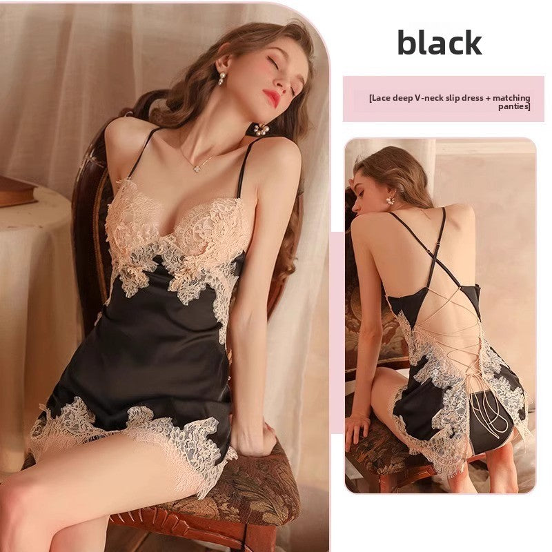 Women's Summer Lace Camisole Nightdress