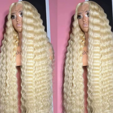 Front Lace Long Curly Synthetic Hair Wig