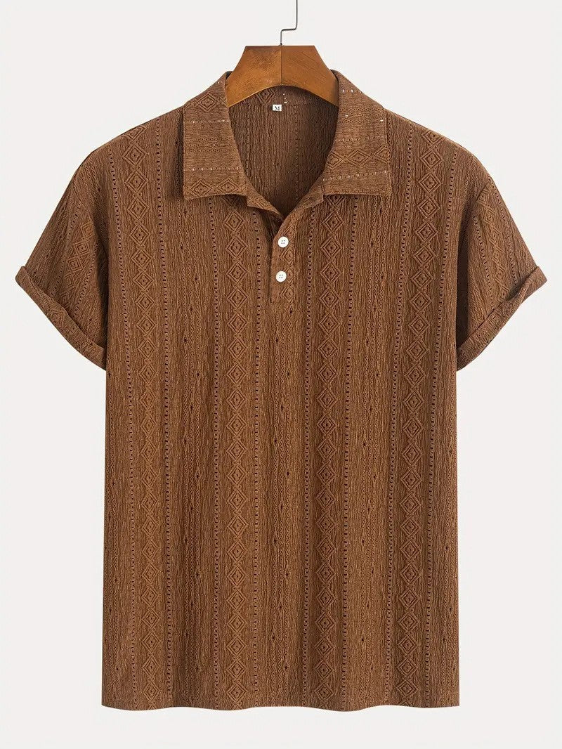 Ademende lichtgewicht casual polo