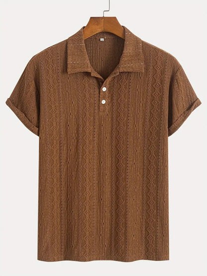 Ademende lichtgewicht casual polo