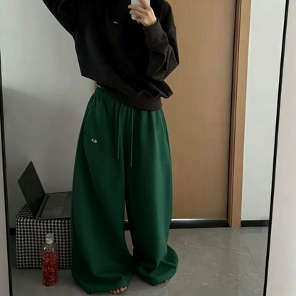 Losse joggingbroek met trekkoord