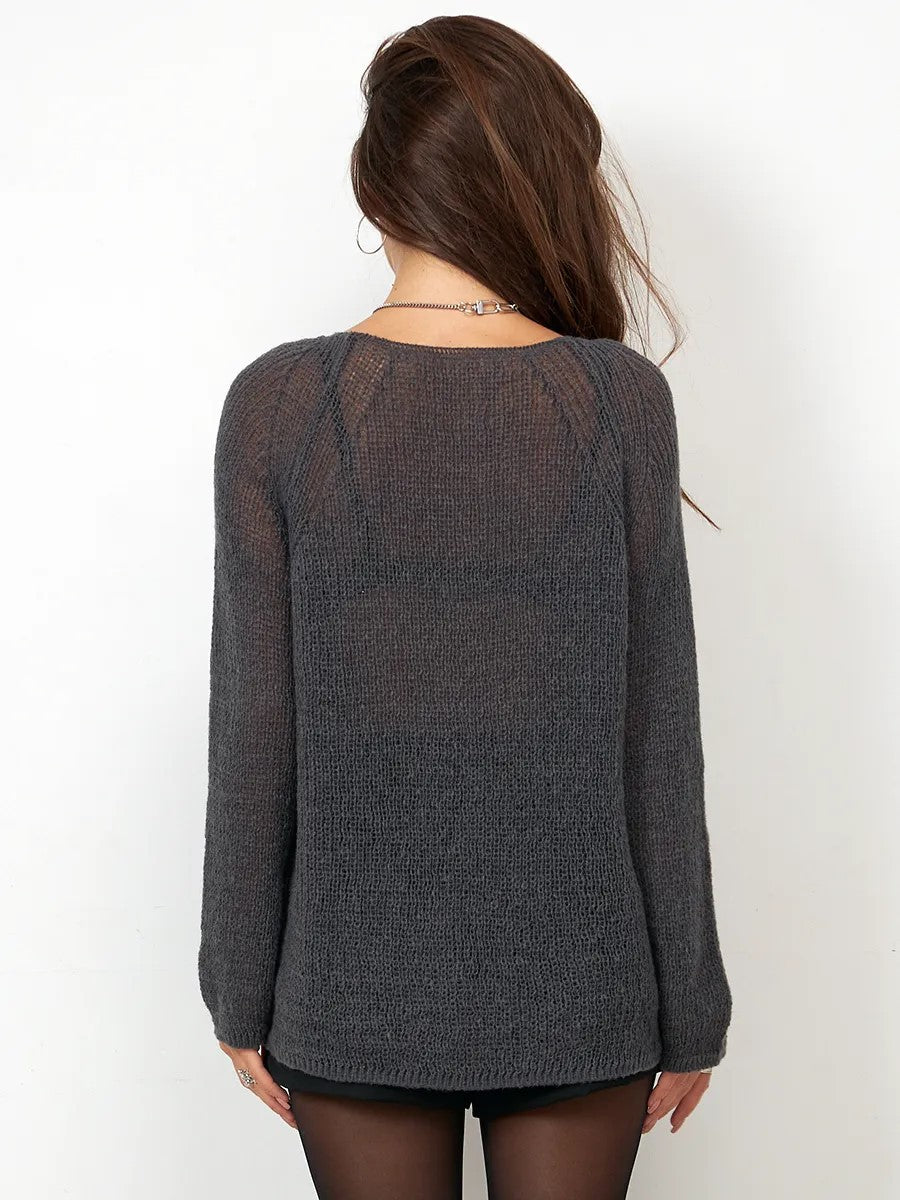 Womens Knitted Sun Protection Shirt