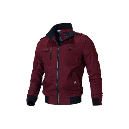 Fitted Zipper Jacket for Men
