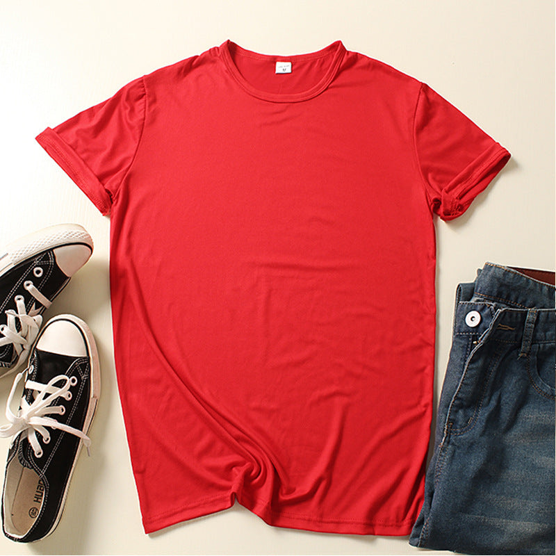 Loose Fit Round Neck Short Sleeve T-Shirt