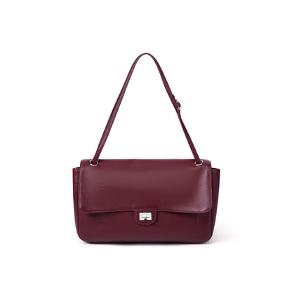 Top Grain Cowhide Leather Messenger Crossbody Shoulder Bag