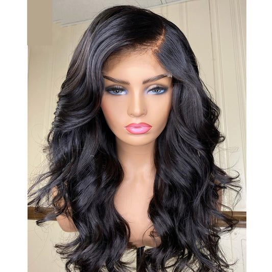 Synthetische golvende lace wig
