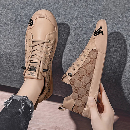 Heren casual boardschoenen met print
