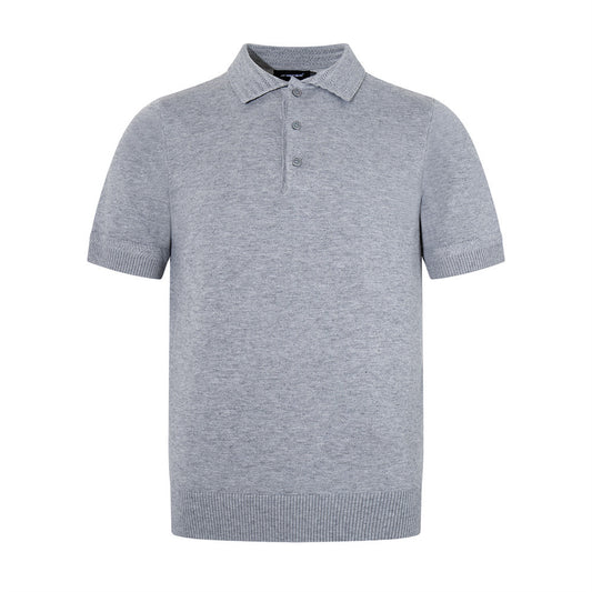 Eenvoudig poloshirt met korte mouwen