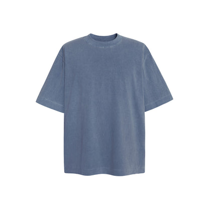Simple solid color t-shirt short sleeved