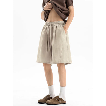 Men's Short Pants Lightweight Breathable Cooling Five-Panel Shorts