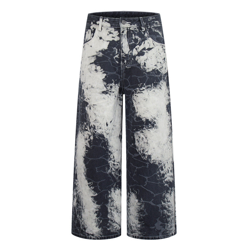 Oversized Fit, Trendy High-Street Straight Leg Pants