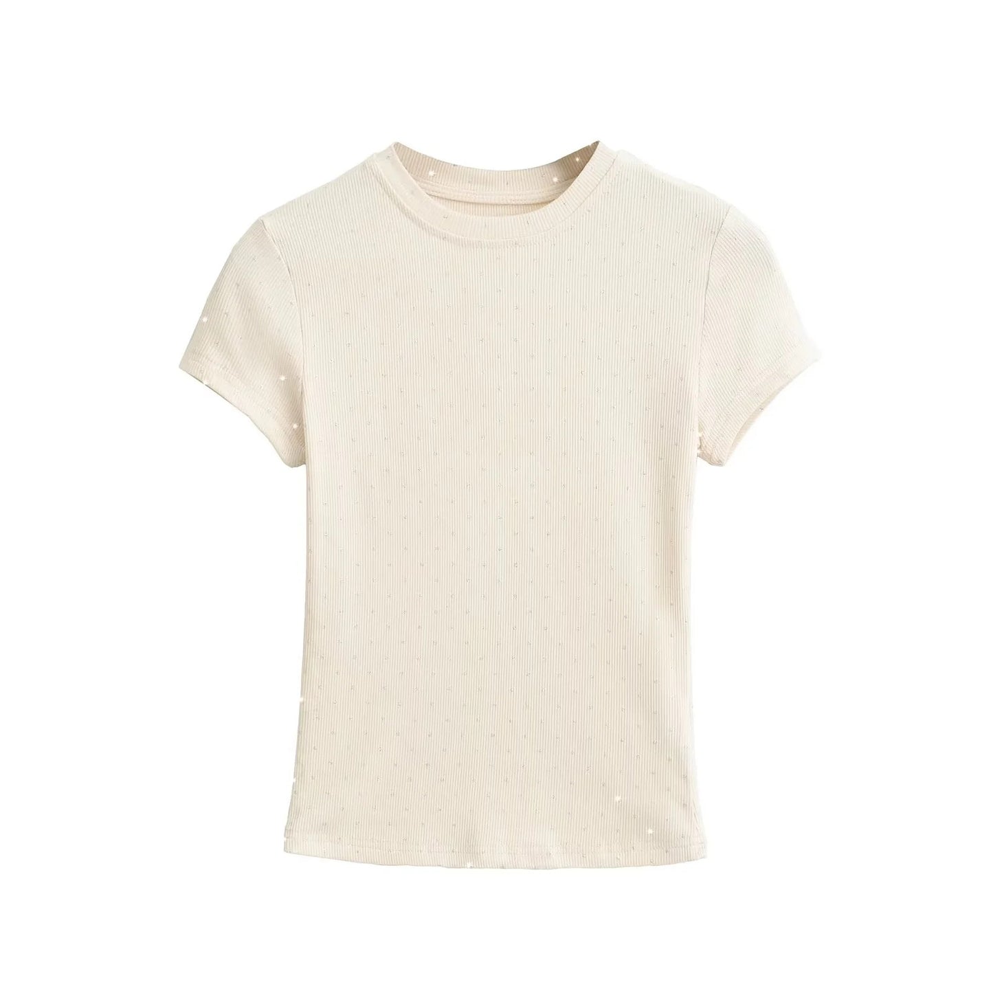 Sparkling short sleeved top