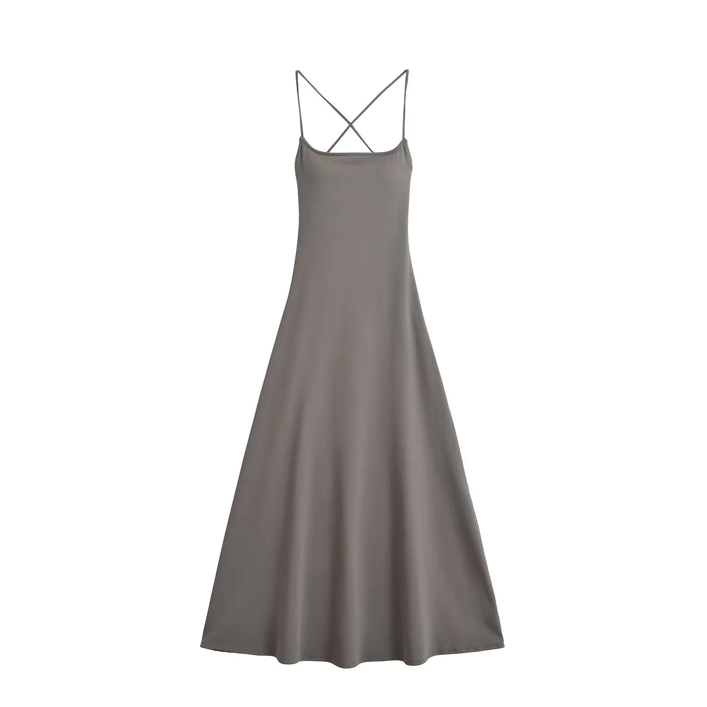 Bralette with bustier and long skirt