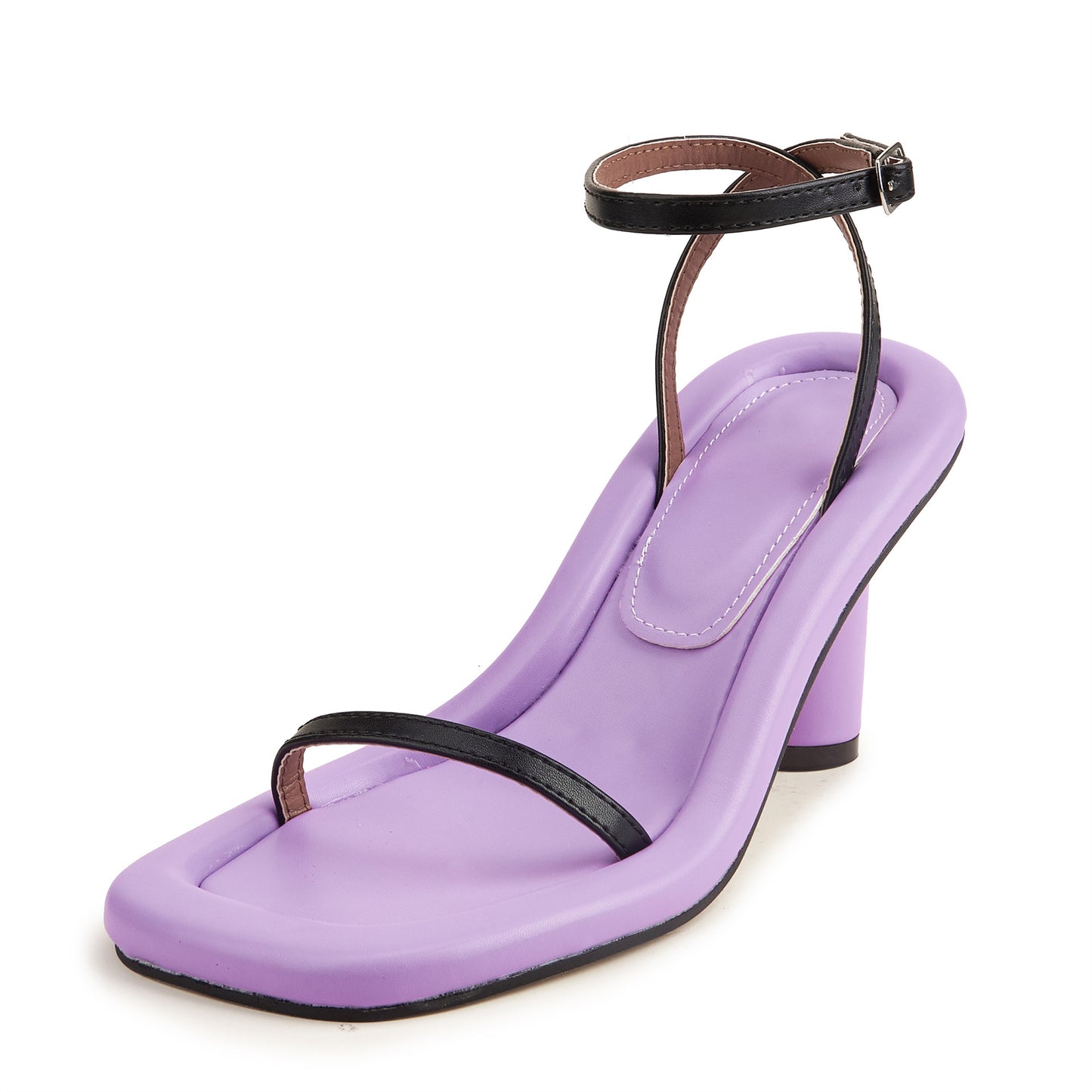 Plus Size Women's Shoes New Style Thick Heel High Heel Open Finger Sandals