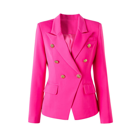 Double-breasted designer blazer voor dames