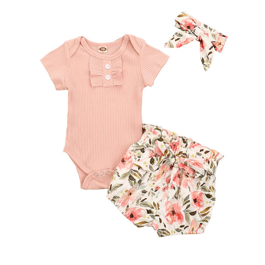 Baby meisjes 3-delige outfitset