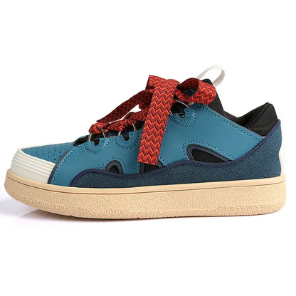 Sneakers for Women Luxury Designer Shoes High Quality Cow Suede Leopard Women Shoes Fashion Sexy Slim Platform Shoe Basket Femme