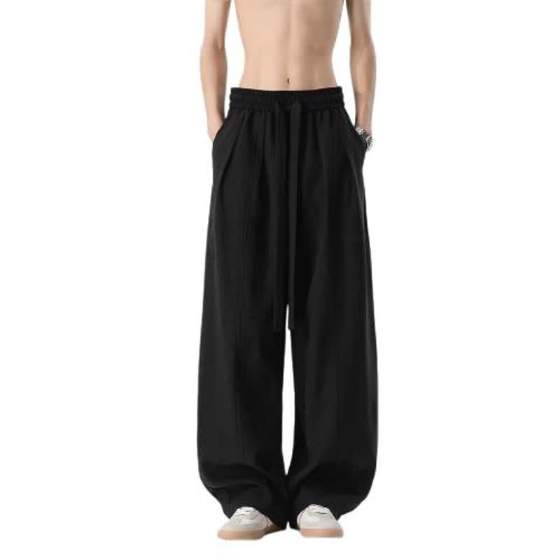 Lichtgewicht ademende rechte losse casual broek voor heren