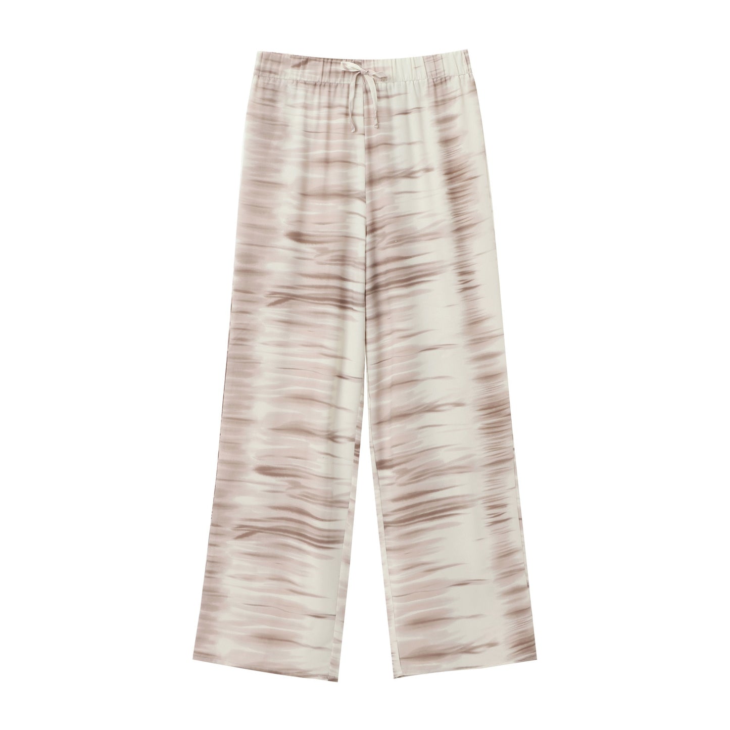 Tie dye asymmetrical drape top set