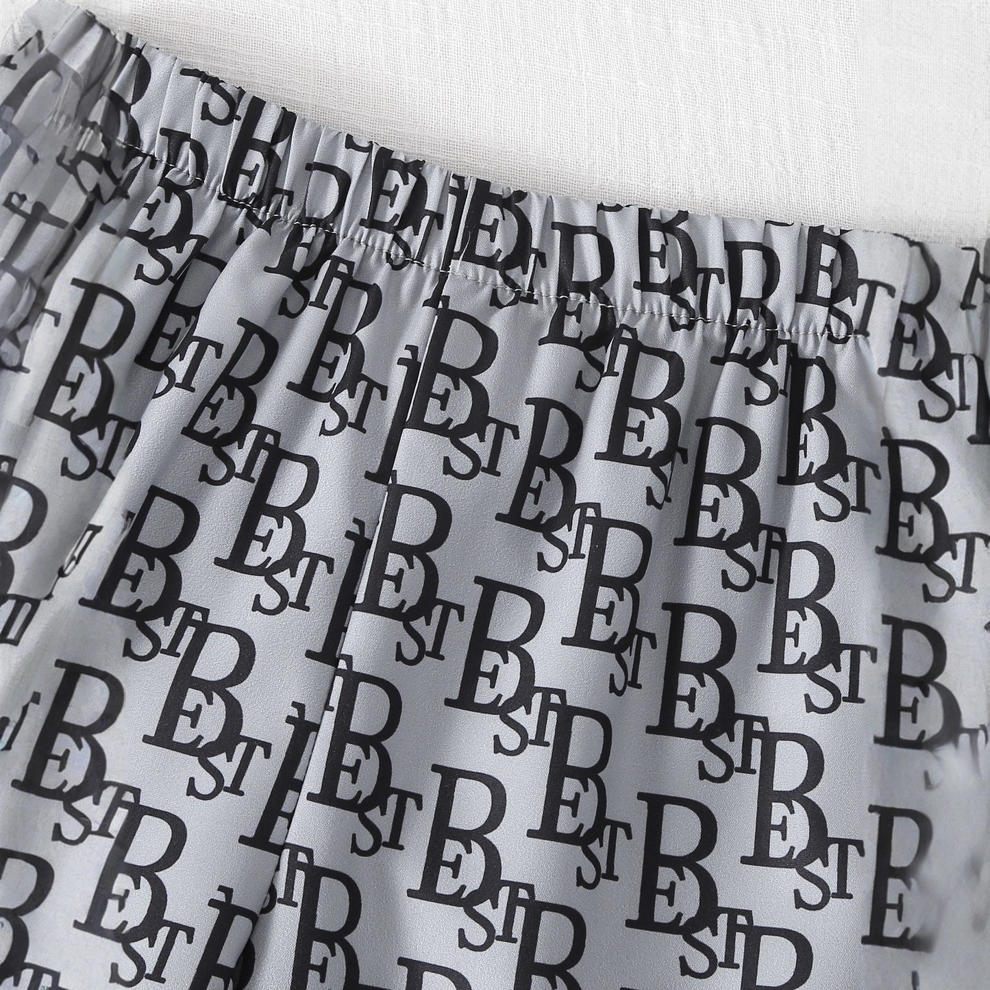 Kids' Letter Print Hoodie Set for Boys, Long Sleeve and Pants