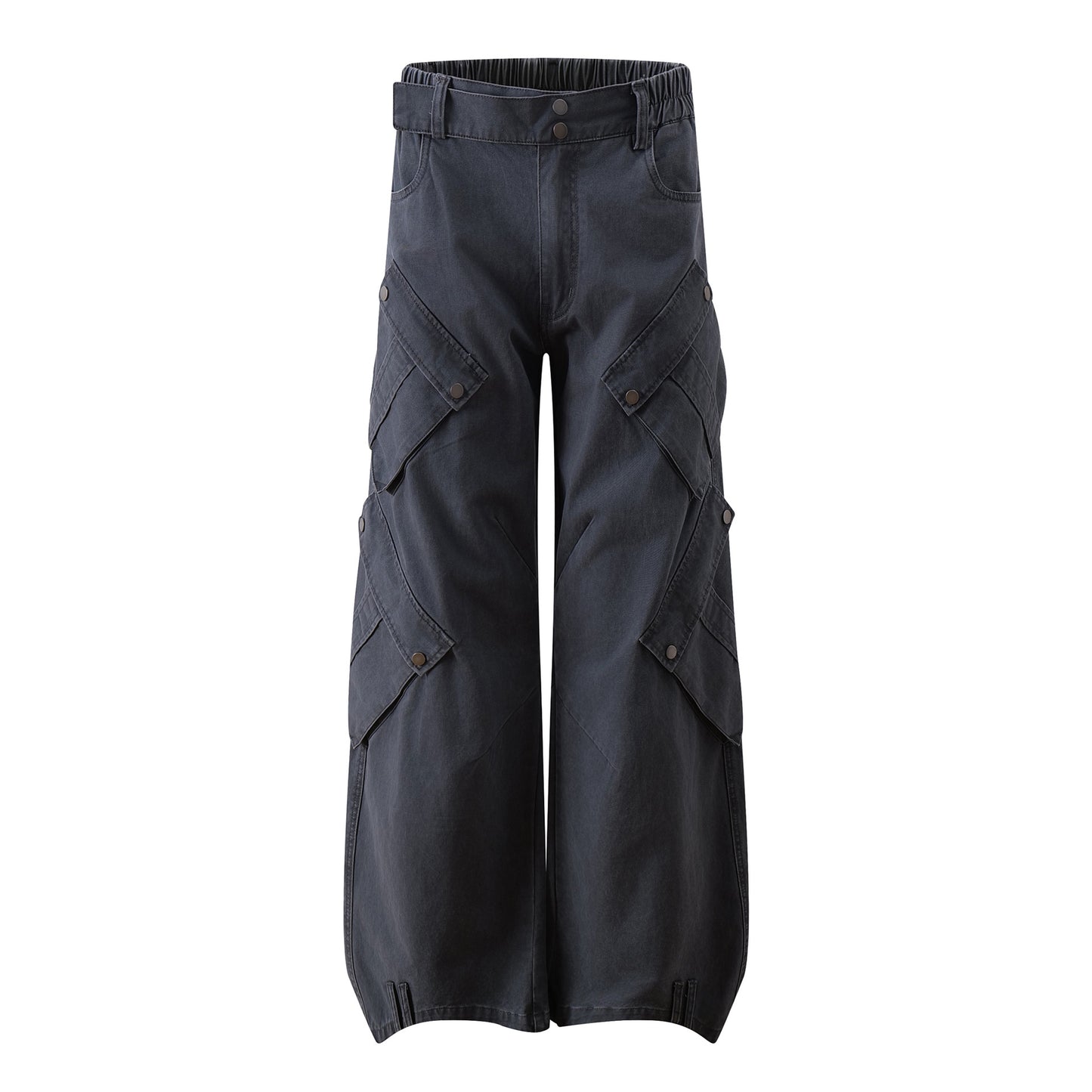 Work pants trendy brand men's multi pocket casual pants