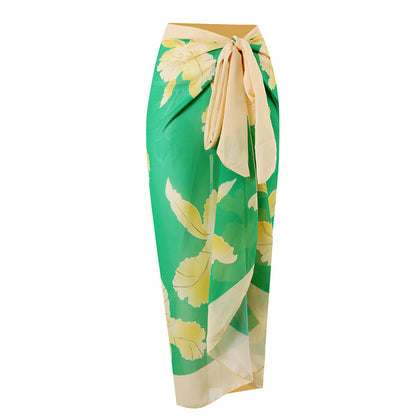 Jumpsuit sunscreen gauze skirt set