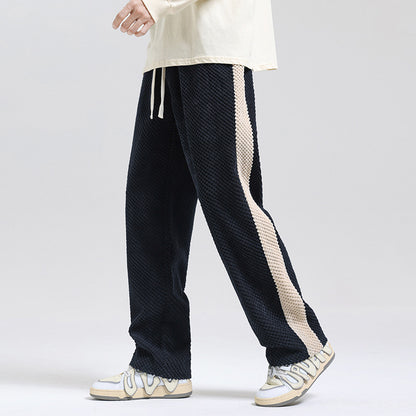Men's Loose Straight Trendy Casual Sports Trousers