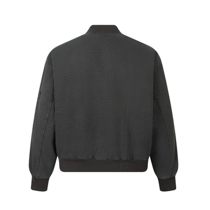 Katoenen jacket met zakken voor heren