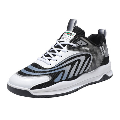 Men's Shoes New Breathable Running Shoes Student Running Casual Shoes Korean Fashion Men's Sports Shoes