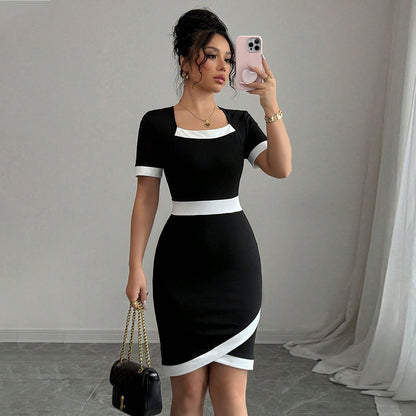 European and American French style light luxury dress