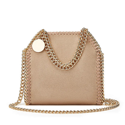 Luxe designer crossbodytas met ketting