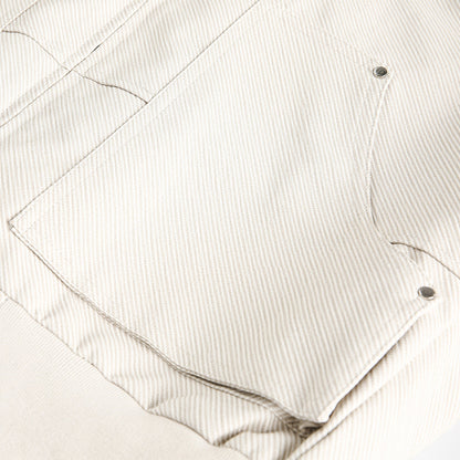 Workwear PU leather jacket