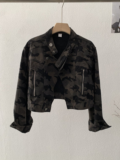 Casual Loose Denim Jacket Women's Fashion Versatile Trendy Coat