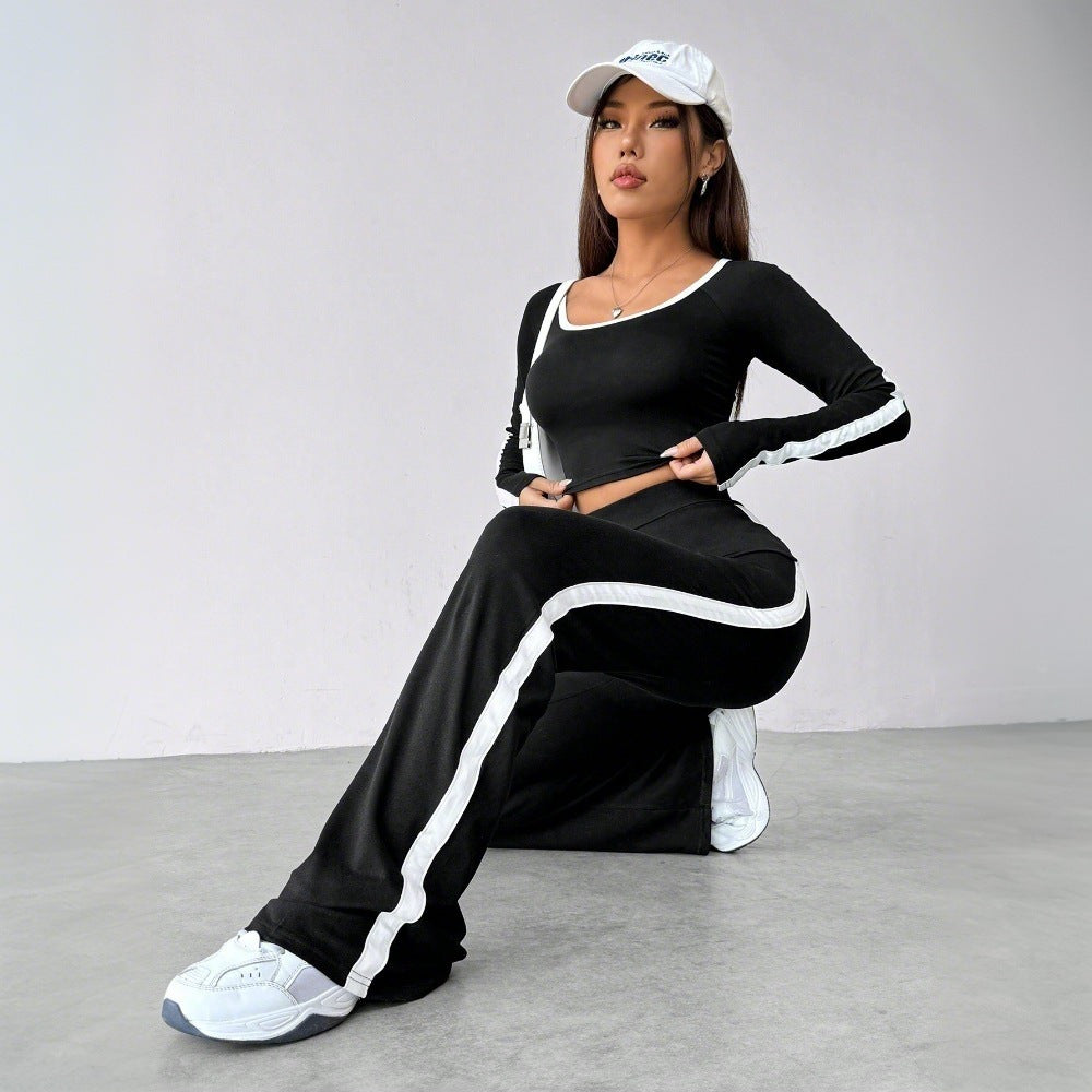 Women's European and American minimalist fashion set