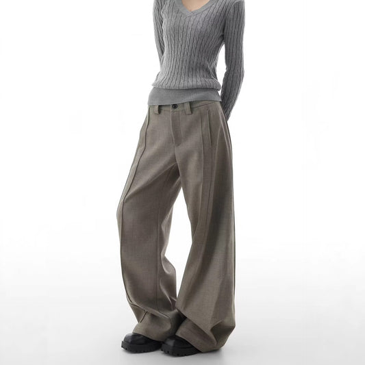 Vintage Design Oversized Drapey Casual Pants