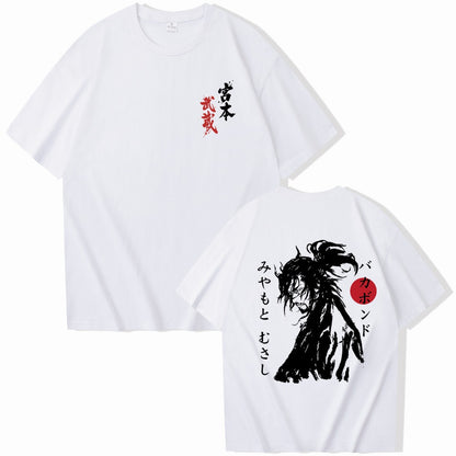 Vagabond Miyamoto Musashi T-shirt met korte mouwen unisex